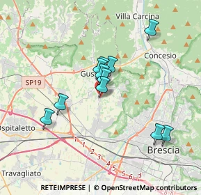 Mappa Via Donatori di Sangue, 25064 Piazza BS, Italia (2.89636)