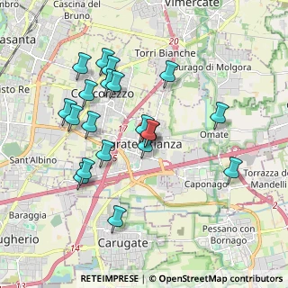 Mappa Via Giuseppe Garibaldi, 20864 Agrate Brianza MB, Italia (1.7845)