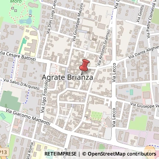 Mappa Via Giuseppe Garibaldi, 14, 20864 Agrate Brianza, Monza e Brianza (Lombardia)