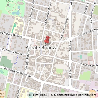 Mappa Via Giuseppe Garibaldi, 9, 20864 Vimercate, Monza e Brianza (Lombardia)