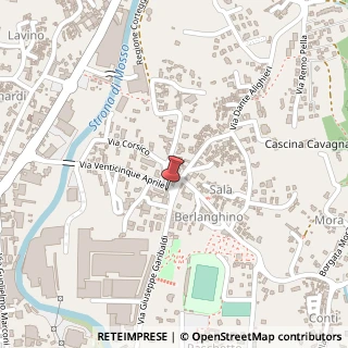 Mappa Via XXV Aprile, 58, 13836 Cossato, Biella (Piemonte)