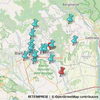 Mappa Via XXV Aprile, 13836 Biella BI, Italia (6.786)