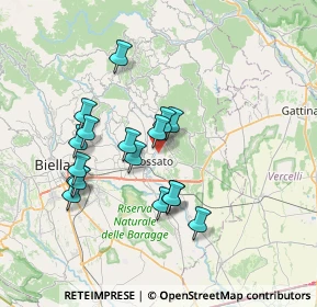 Mappa Via XXV Aprile, 13836 Biella BI, Italia (6.43529)
