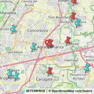 Mappa Via Salvo d'Acquisto, 20864 Agrate Brianza MB, Italia (2.79667)
