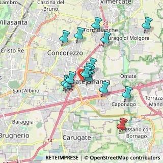 Mappa Via Salvo d'Acquisto, 20864 Agrate Brianza MB, Italia (1.62267)