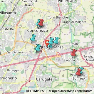 Mappa Via Salvo d'Acquisto, 20864 Agrate Brianza MB, Italia (1.74167)