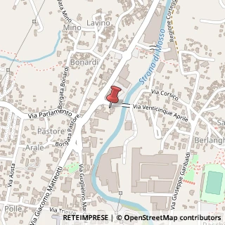 Mappa Via XXV Aprile, 4/a, 13836 Cossato, Biella (Piemonte)