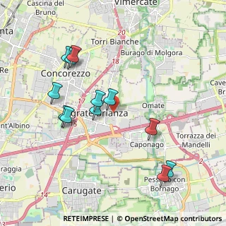 Mappa Via Santa Caterina da Siena, 20864 Agrate Brianza MB, Italia (1.975)