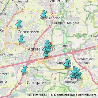 Mappa Via Santa Caterina da Siena, 20864 Agrate Brianza MB, Italia (2.31071)