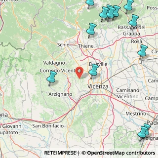 Mappa Via Monte Cengio, 36100 Vicenza VI, Italia (26.66615)
