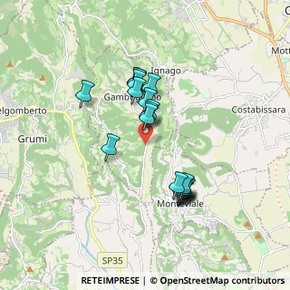 Mappa Via Monte Cengio, 36100 Vicenza VI, Italia (1.5005)