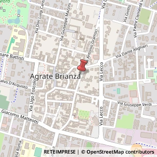 Mappa Via Gian Matteo Ferrario, 18, 20864 Agrate Brianza, Monza e Brianza (Lombardia)
