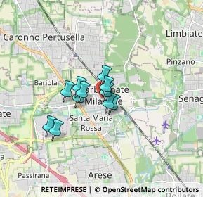 Mappa Via Papa Giovanni XXIII, 20031 Cesate MI, Italia (1.04091)