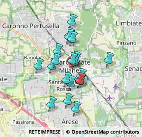 Mappa Via Papa Giovanni XXIII, 20031 Cesate MI, Italia (1.3245)