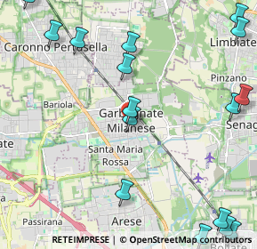 Mappa Via Papa Giovanni XXIII, 20031 Cesate MI, Italia (3.075)