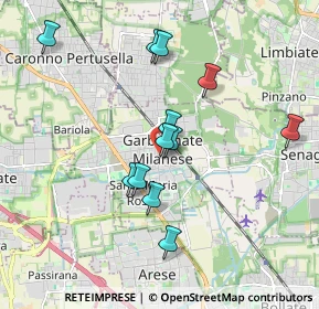 Mappa Via Papa Giovanni XXIII, 20031 Cesate MI, Italia (1.66667)