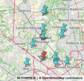 Mappa Via Papa Giovanni XXIII, 20031 Cesate MI, Italia (3.86538)