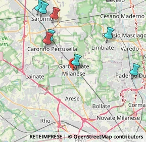 Mappa Via Papa Giovanni XXIII, 20031 Cesate MI, Italia (6.26769)