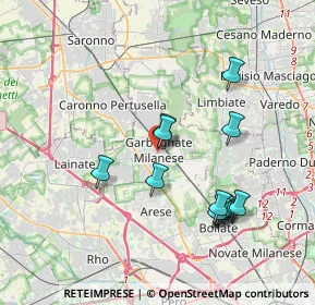 Mappa Via Papa Giovanni XXIII, 20031 Cesate MI, Italia (3.54833)