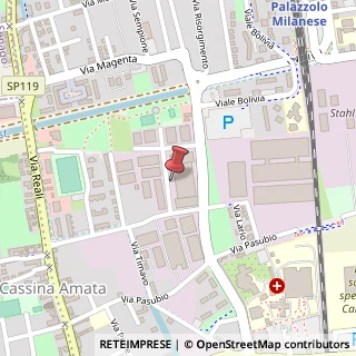 Mappa Via Angelo Tagliabue, 10, 20037 Paderno Dugnano, Milano (Lombardia)