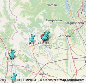 Mappa Via Parlamento, 13836 Cossato BI, Italia (23.70273)