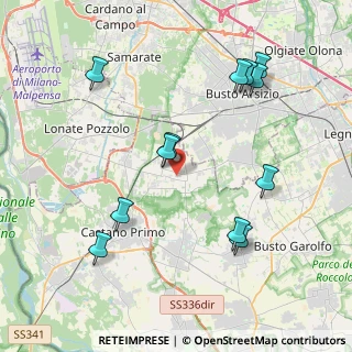 Mappa Via Don Lorenzo Milani, 20020 Magnago MI, Italia (4.32583)