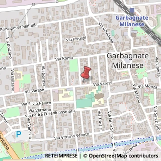 Mappa Via Varese, 56, 2024 Garbagnate Milanese, Milano (Lombardia)