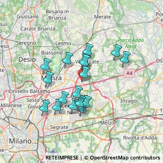 Mappa Via Giovanni Pascoli, 20864 Agrate Brianza MB, Italia (6.24471)
