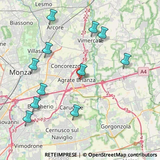 Mappa Via Giovanni Pascoli, 20864 Agrate Brianza MB, Italia (4.87)
