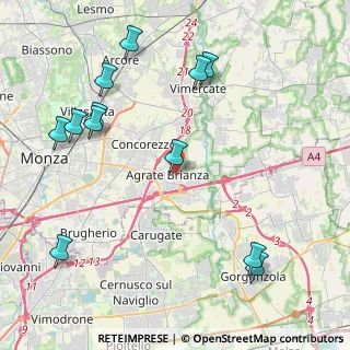Mappa Via Giovanni Pascoli, 20864 Agrate Brianza MB, Italia (5.07167)