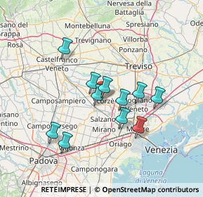 Mappa SS 245, 30037 Scorzé VE, Italia (11.57545)