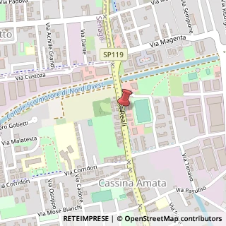 Mappa Via Reali,  106, 20037 Paderno Dugnano, Milano (Lombardia)