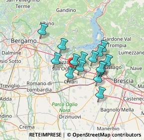 Mappa Via Roma, 25033 Cologne BS, Italia (9.97467)