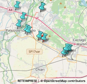 Mappa Via Roma, 25033 Cologne BS, Italia (4.00667)