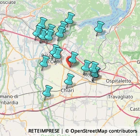 Mappa Via Roma, 25033 Cologne BS, Italia (6.5825)
