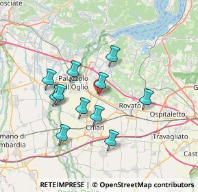 Mappa Via Roma, 25033 Cologne BS, Italia (6.21273)