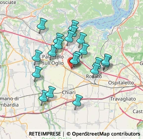 Mappa Via Roma, 25033 Cologne BS, Italia (6.069)