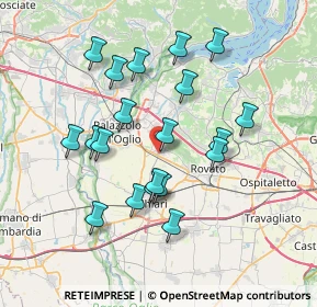 Mappa Via Roma, 25033 Cologne BS, Italia (6.8165)
