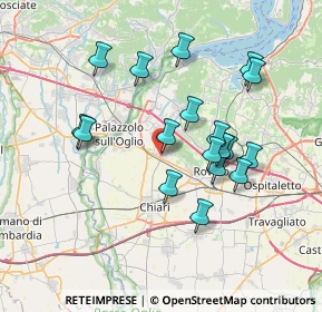 Mappa Via Roma, 25033 Cologne BS, Italia (6.74)