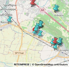 Mappa Via Roma, 25033 Cologne BS, Italia (1.9755)