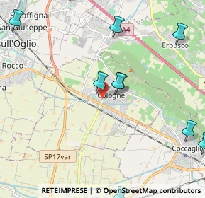 Mappa Via Roma, 25033 Cologne BS, Italia (3.12385)