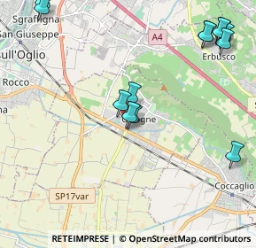Mappa Via Roma, 25033 Cologne BS, Italia (2.56615)