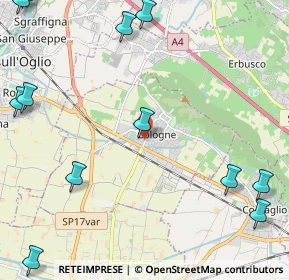 Mappa Via Roma, 25033 Cologne BS, Italia (3.31538)