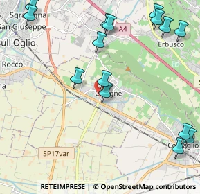 Mappa Via Roma, 25033 Cologne BS, Italia (2.724)