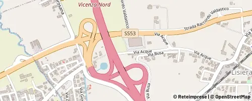 Mappa Bolzano Vicentino