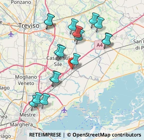 Mappa Piazza Porta Alti Nabt E, 30020 Quarto d'Altino VE, Italia (7.53941)