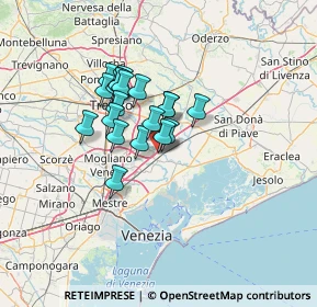 Mappa Piazza Porta Alti Nabt E, 30020 Quarto d'Altino VE, Italia (9.546)