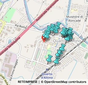 Mappa Piazza Porta Alti Nabt E, 30020 Quarto d'Altino VE, Italia (0.3835)