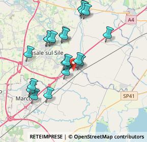 Mappa Piazza Porta Alti Nabt E, 30020 Quarto d'Altino VE, Italia (3.733)