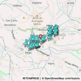 Mappa Via Roma, 13845 Ronco Biellese BI, Italia (0.3037)